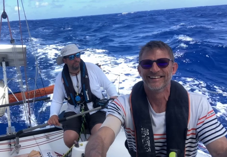 Marc Willame, skipper sur la transat Cap Martinique