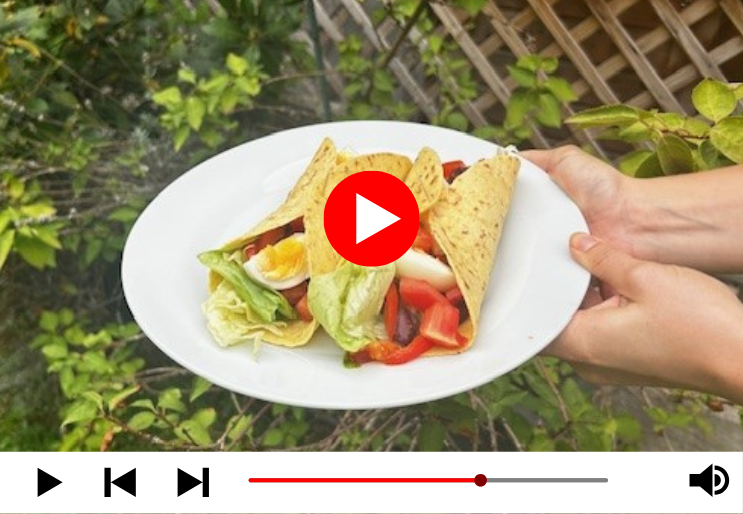 Recette video tortillas maison